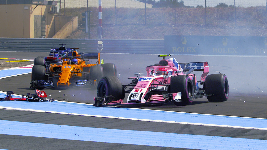 All the Angles: Opening lap chaos in France 2018