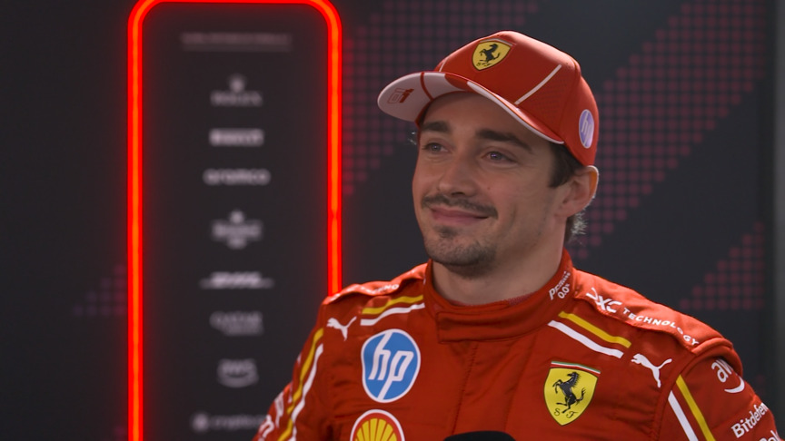 Leclerc expecting 'tricky' battle ahead of P1 start in Spa-Francorchamps