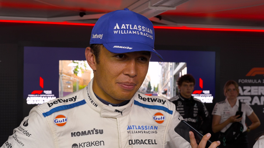 Albon explains why Williams ‘might be a little bit on the back foot for Sunday’