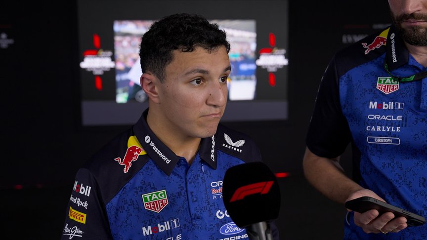 ‘A race to put in the bin’ – Hadjar reacts after late struggles in Bahrain GP