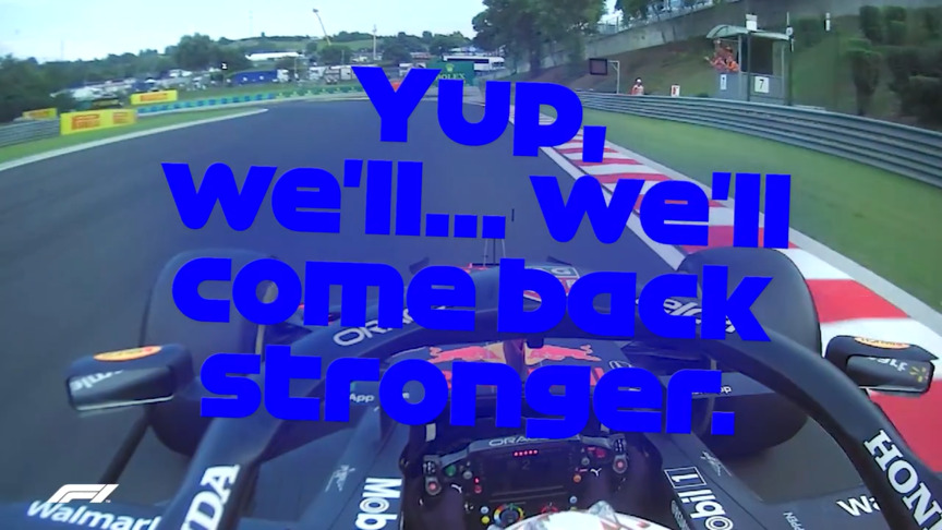 2021 Hungarian Grand Prix: Red Bull congratulate Verstappen on ‘valuable point’