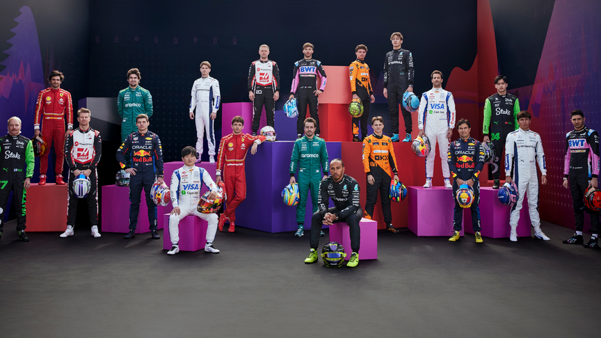All Access: F1 Drivers hero shoot behind the scenes