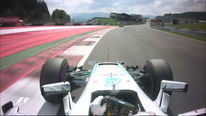 Onboard pole position lap - Lewis Hamilton, Austria 2016