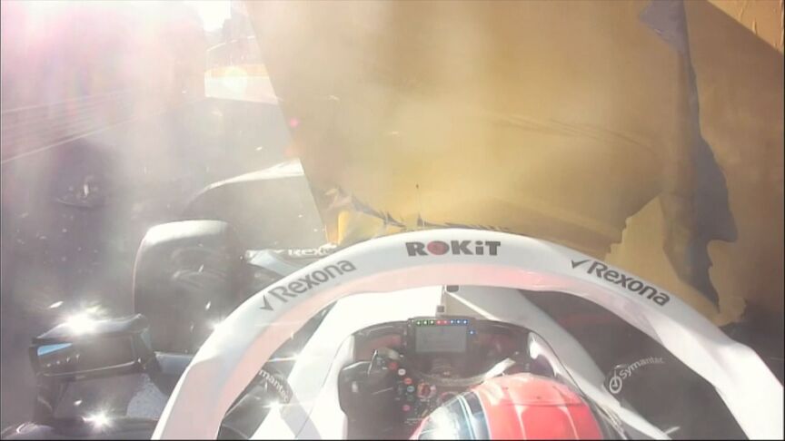 Qualifying: Kubica crashes out, as Williams' bad luck continues