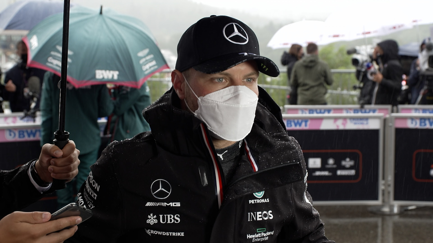 Bottas will go in 'fighting' from P13 on the grid at Belgian GP