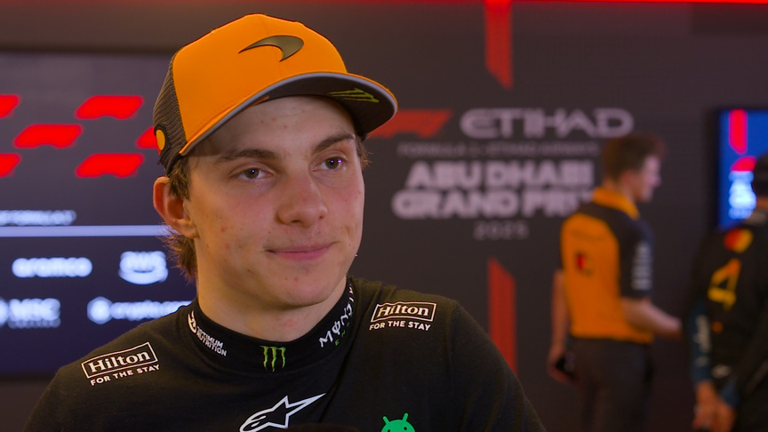 Piastri ‘ultimately pretty pleased’ after claiming P3 on the grid for the title decider