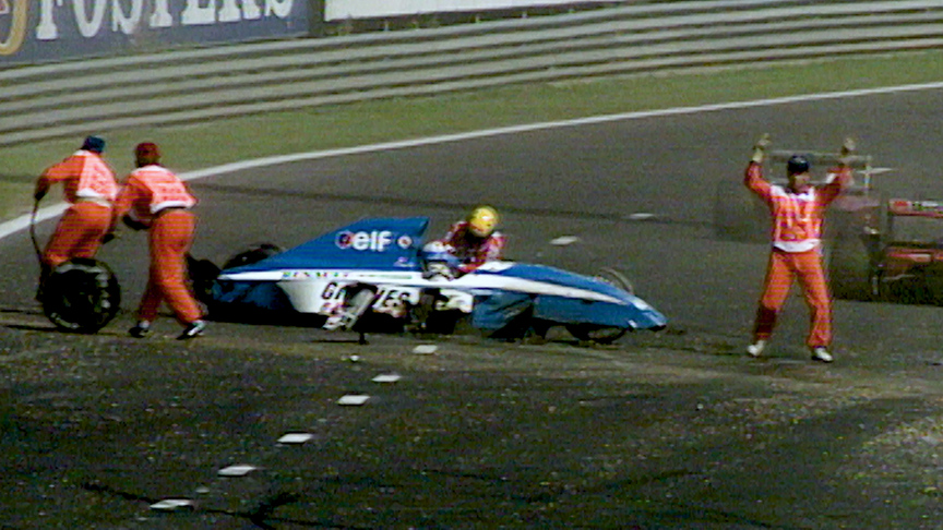 F1 VAULT : Belgium 1992 - Ayrton Senna saves Erik Comas' life