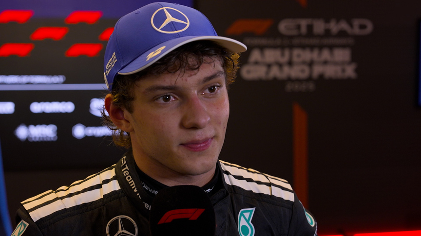 Mercedes ‘in the mix’ in Abu Dhabi – Antonelli