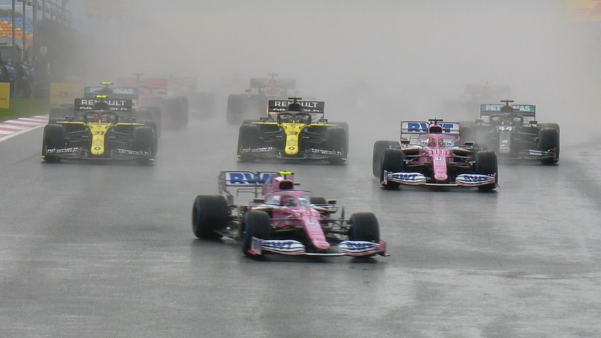 2020 Turkish Grand Prix: Watch the crazy race start in Istanbul