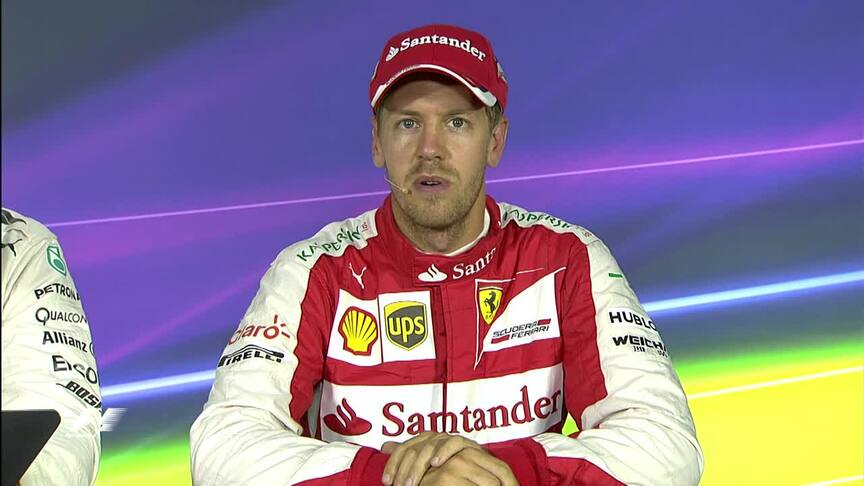 Sebastian Vettel Interview nach dem Qualifying in Italien