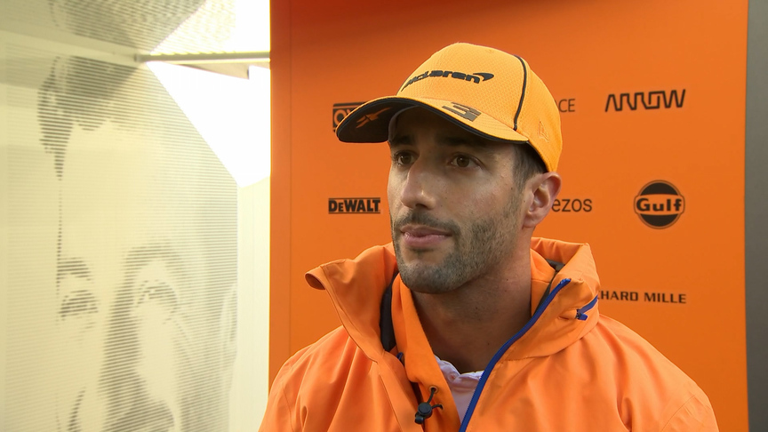 Daniel Ricciardo reflects on 'a pretty unstable Friday' at Russian GP