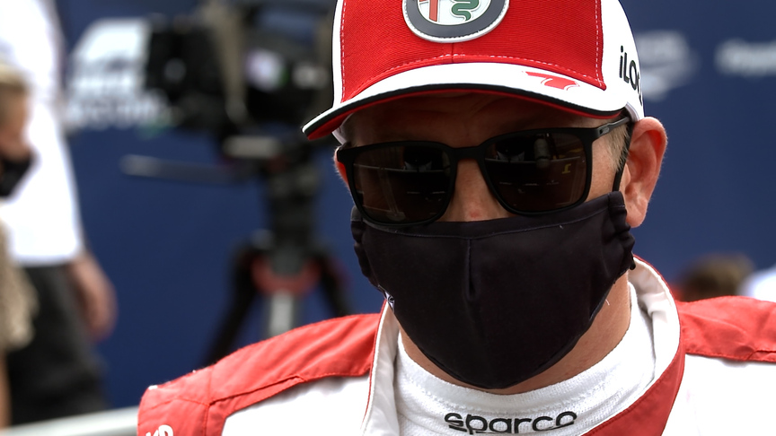 Kimi Räikkönen: P17 'far from what we wanted' after red flag-disrupted qualifying