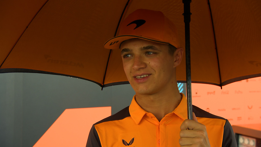 Lando Norris 'playing catch-up' in FP2 but team making 'small steps forward'