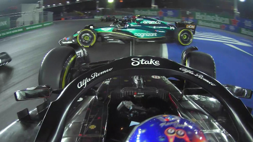 2023 Las Vegas Grand Prix: Best race start onboards