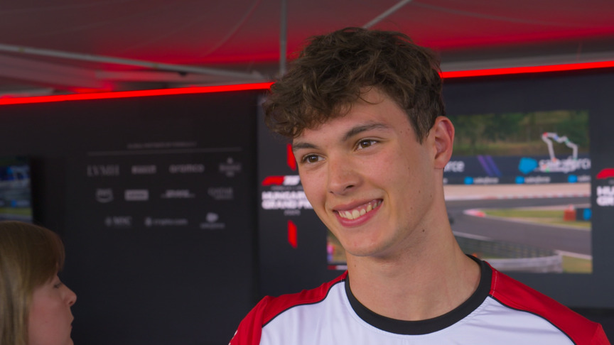 'Track was changing a lot' - P11 Bearman says weather conditions made qualifying tough