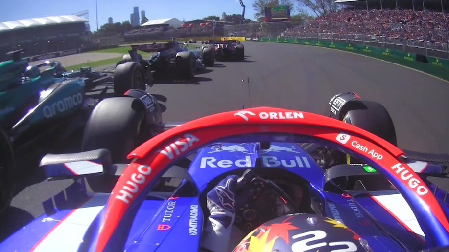 2024 Australian Grand Prix: Best race start onboards