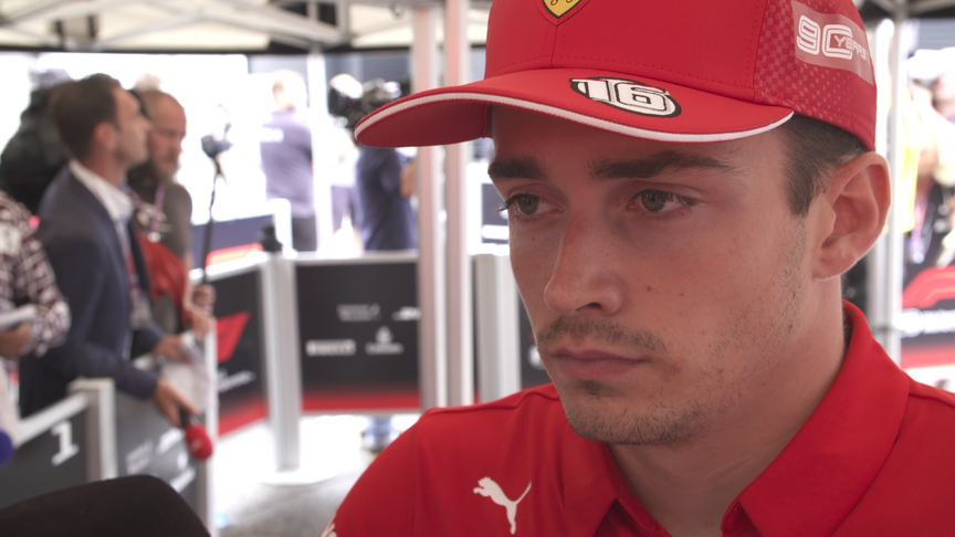 Charles Leclerc: 'I put everything in the bin'