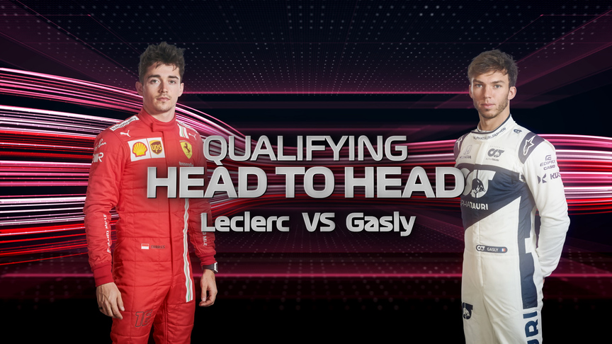 SIDE-BY-SIDE: How Leclerc beat Gasly in qualifying at the 2021 Turkish Grand Prix