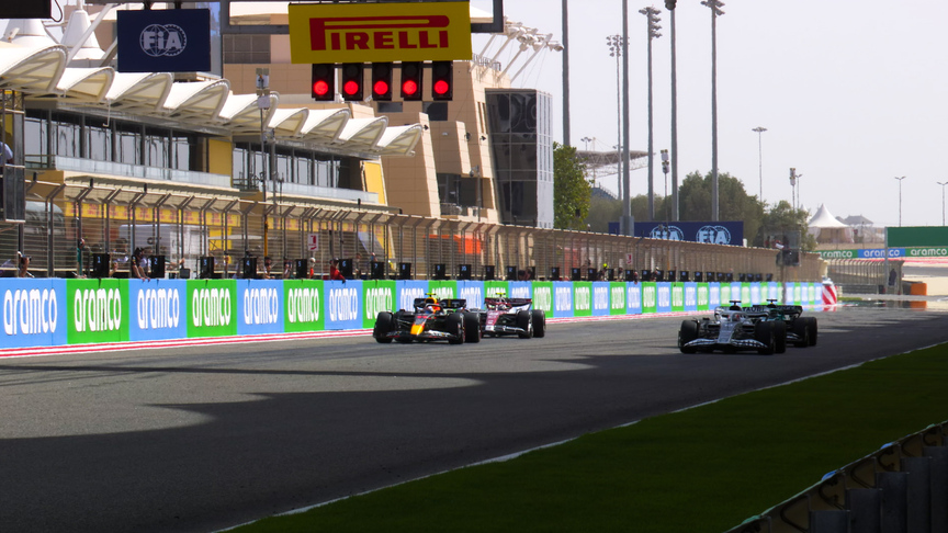 F1 pre-season testing 2022: Lights out for practice start in Bahrain