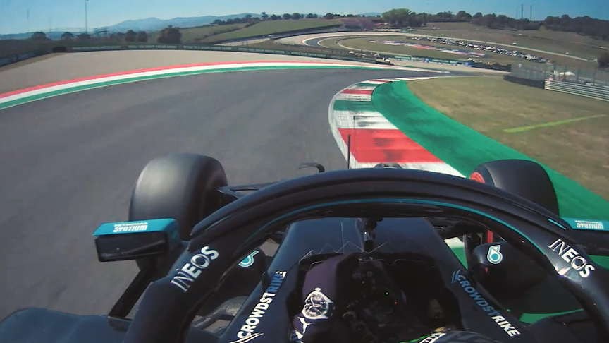 2020 Tuscan GP FP3: Onboard with Bottas's fastest lap at Mugello