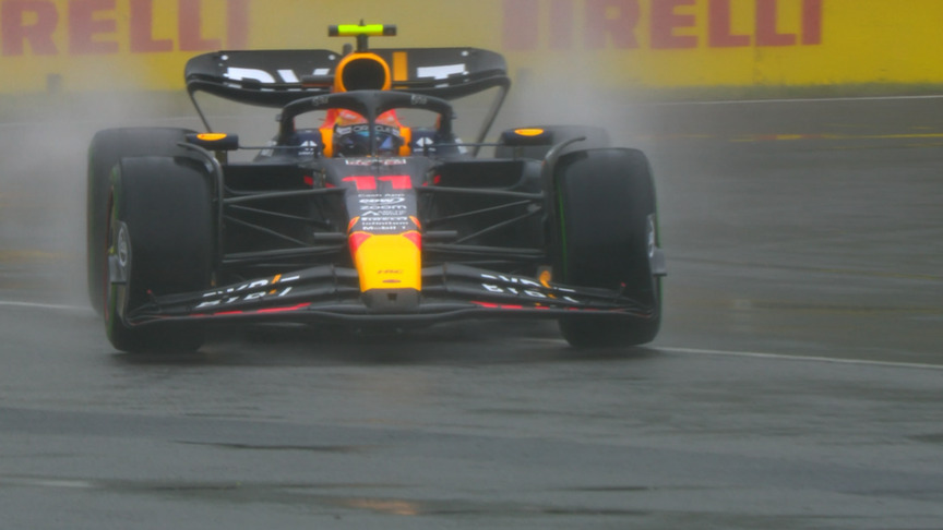 2023 Canadian GP FP3: Spins, slips and slides as rain falls at the Circuit Gilles Villeneuve