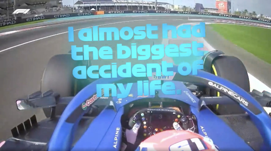 2023 Abu Dhabi GP FP1: Near-miss for Alpine rookie Doohan and Sargeant in first practice