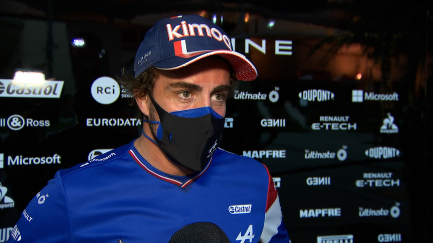 Fernando Alonso: 'It felt amazing to be back' in Formula 1