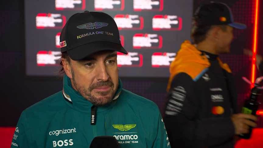 Alonso feels Aston 'should be in a good place' after eliminating bouncing issues