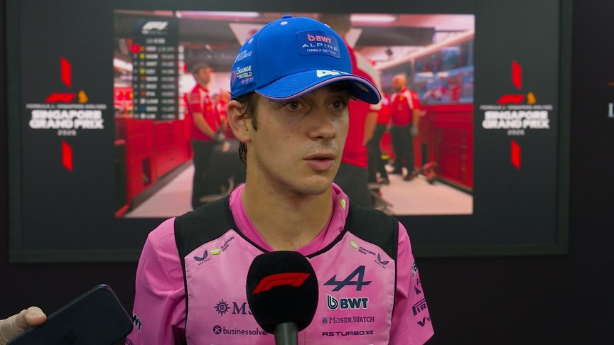 ‘The balance was terrible’ – Colapinto ‘a bit lost’ after Q2 struggles in Singapore