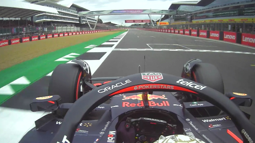2022 British GP FP3: Onboard for Max Verstappen's fastest lap