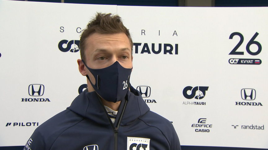 Kvyat happy to complete programme in 'tricky' Turkey conditions