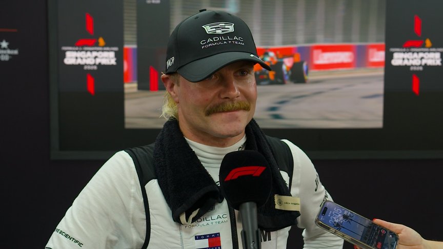 Bottas inspired by his partner Tiffany ahead of the Singapore Grand Prix