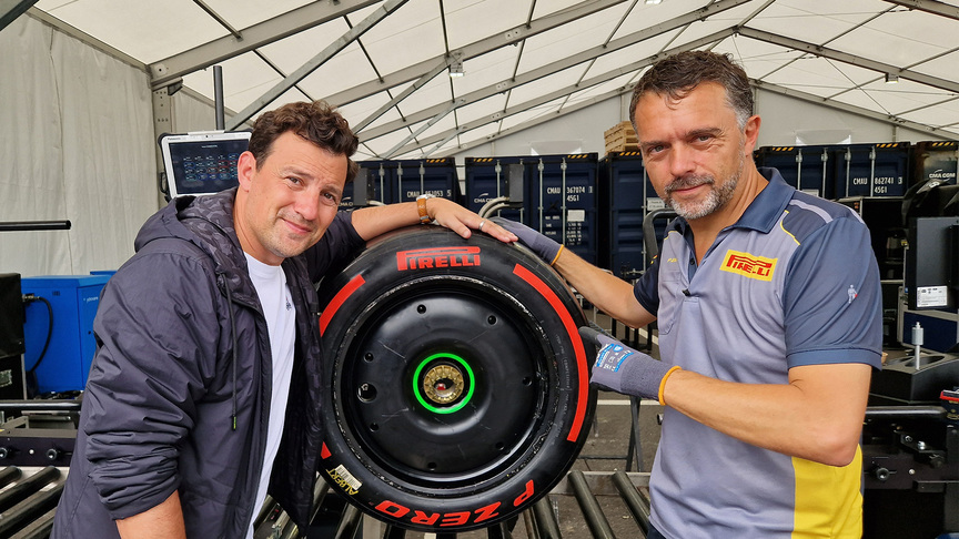Albert's Tech Demo: How to prepare an F1 tyre | Crypto.com
