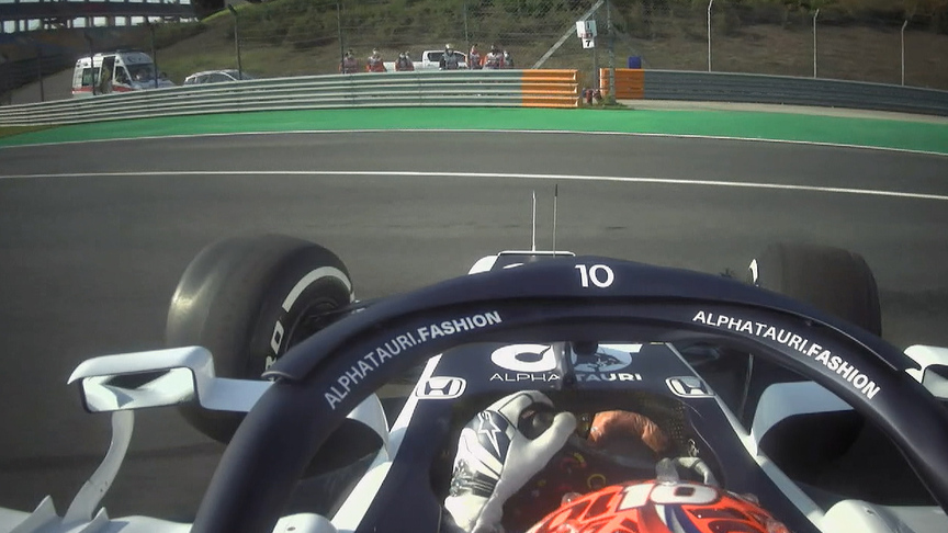 2020 Turkish Grand Prix FP1: Gasly spins on slippery Istanbul surface