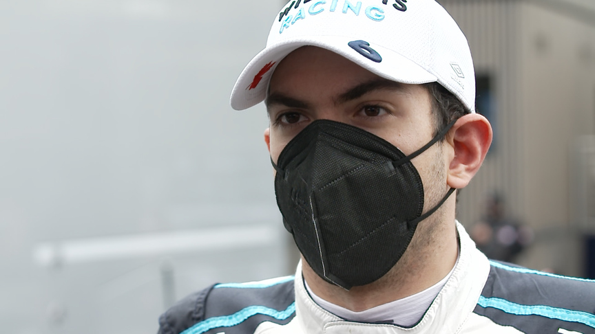 Latifi takes blame for Imola crash after 'most dangerous half-lap I've ever done'