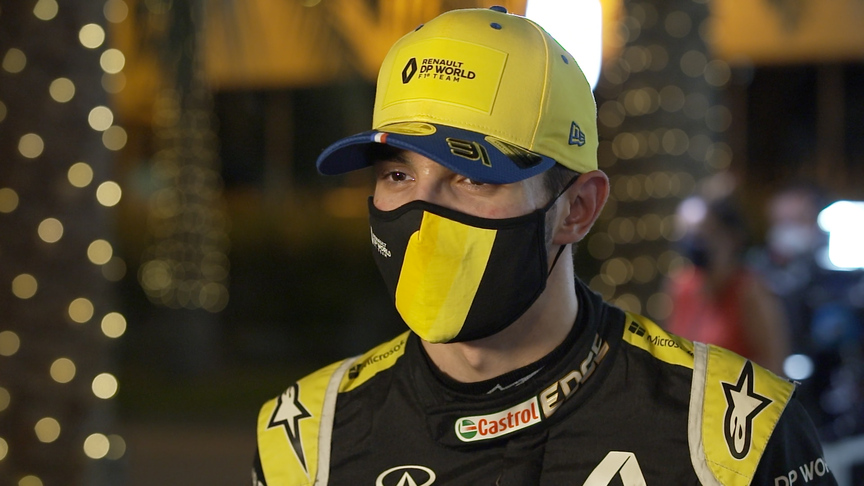 Esteban Ocon: Renault 'didn't perform' at Sakhir Grand Prix qualifying
