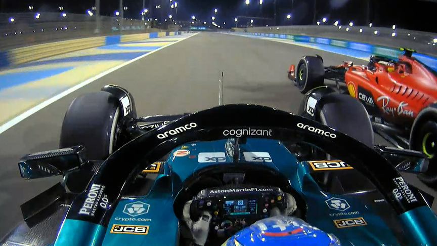 2023 Bahrain Grand Prix: Alonso battles his way past Sainz into podium position