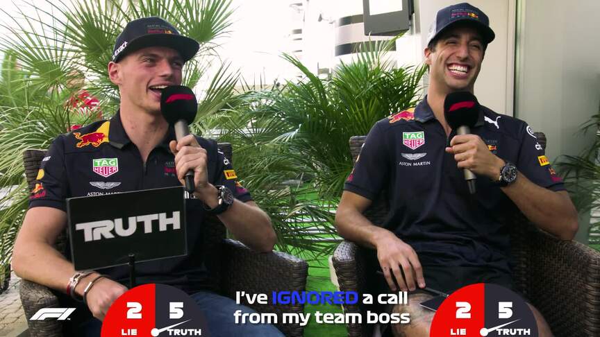 GRILL THE GRID: Truth or Lie - Red Bull