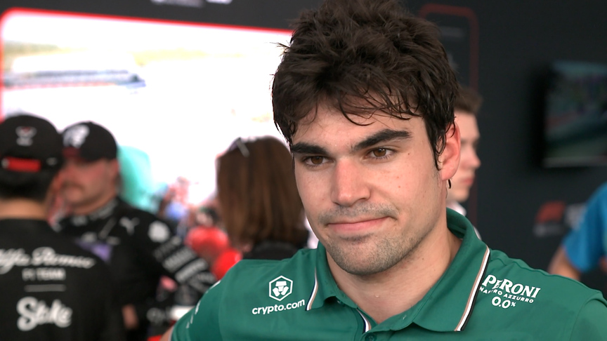 Lance Stroll explains what caused his DNF in the Austin Sprint