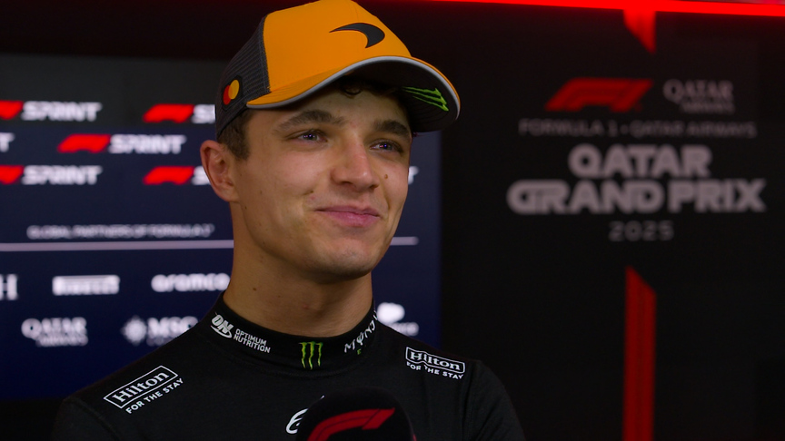 Norris: 'There are some things I want to be improved' after P3 Qatar Sprint finish