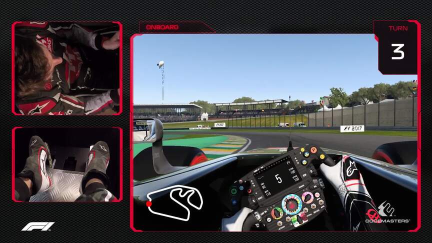 CIRCUIT GUIDE: Romain Grosjean's virtual hot lap of Brazil
