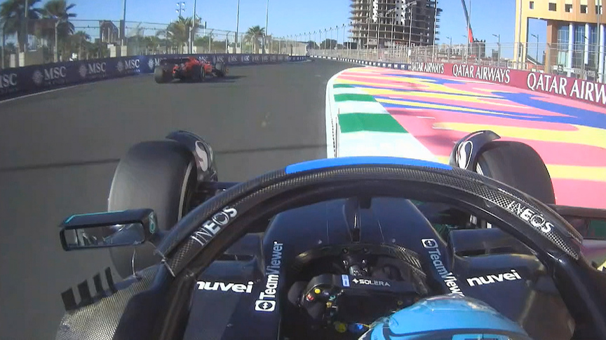 2023 Saudi Arabian GP FP1: Russell, Stroll and Hamilton hit traffic on congested Jeddah track