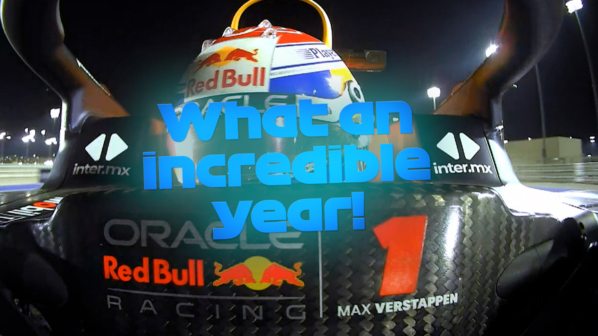 2023 Qatar GP Sprint: Max Verstappen crosses the line to claim his third world championship