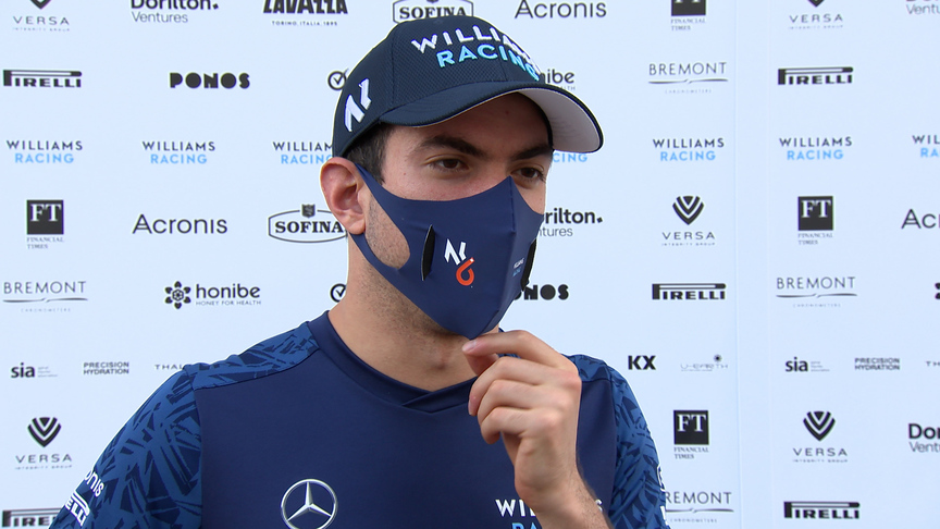 Nicholas Latifi: Temperatures in Austin would make one stop race 'tricky'