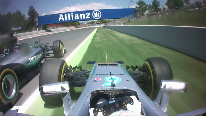 SPANISH GP: 5 crazy onboard moments
