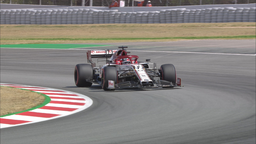 Spanish Grand Prix Qualifying: Raikkonen gets Alfa Romeo into Q2