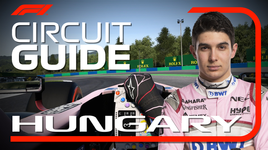 CIRCUIT GUIDE: Esteban Ocon's virtual hot lap of Hungary