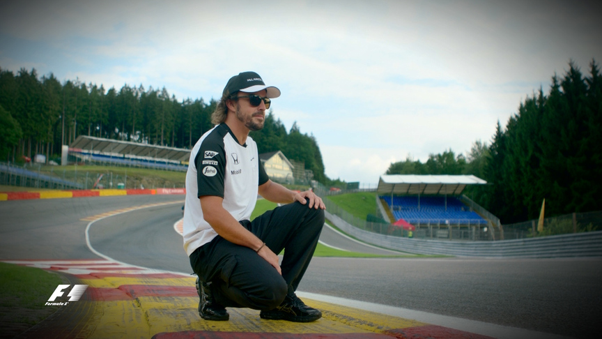Fernando Alonso unlocks the secrets of Eau Rouge
