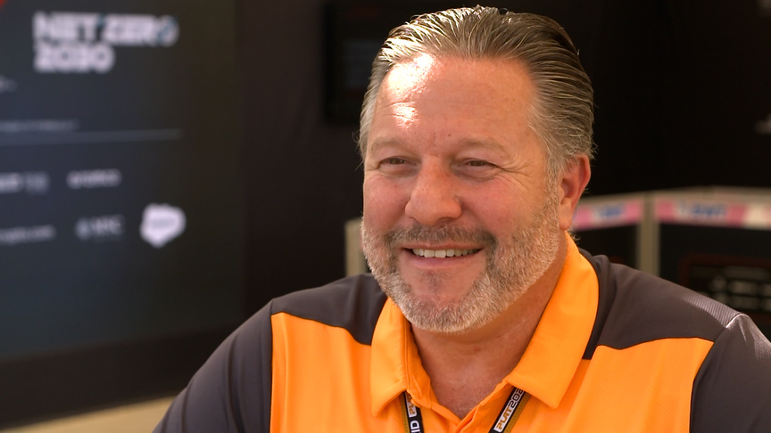 Zak Brown: Finishing P4 in constructors' a 'tall order'