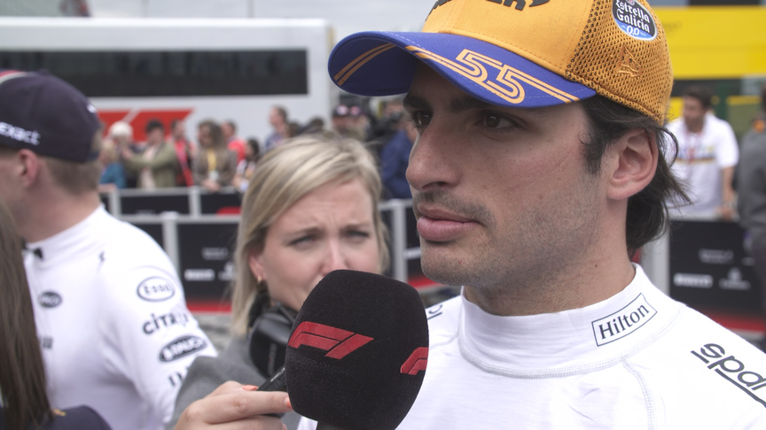 Carlos Sainz: Fun but stressful end to the race